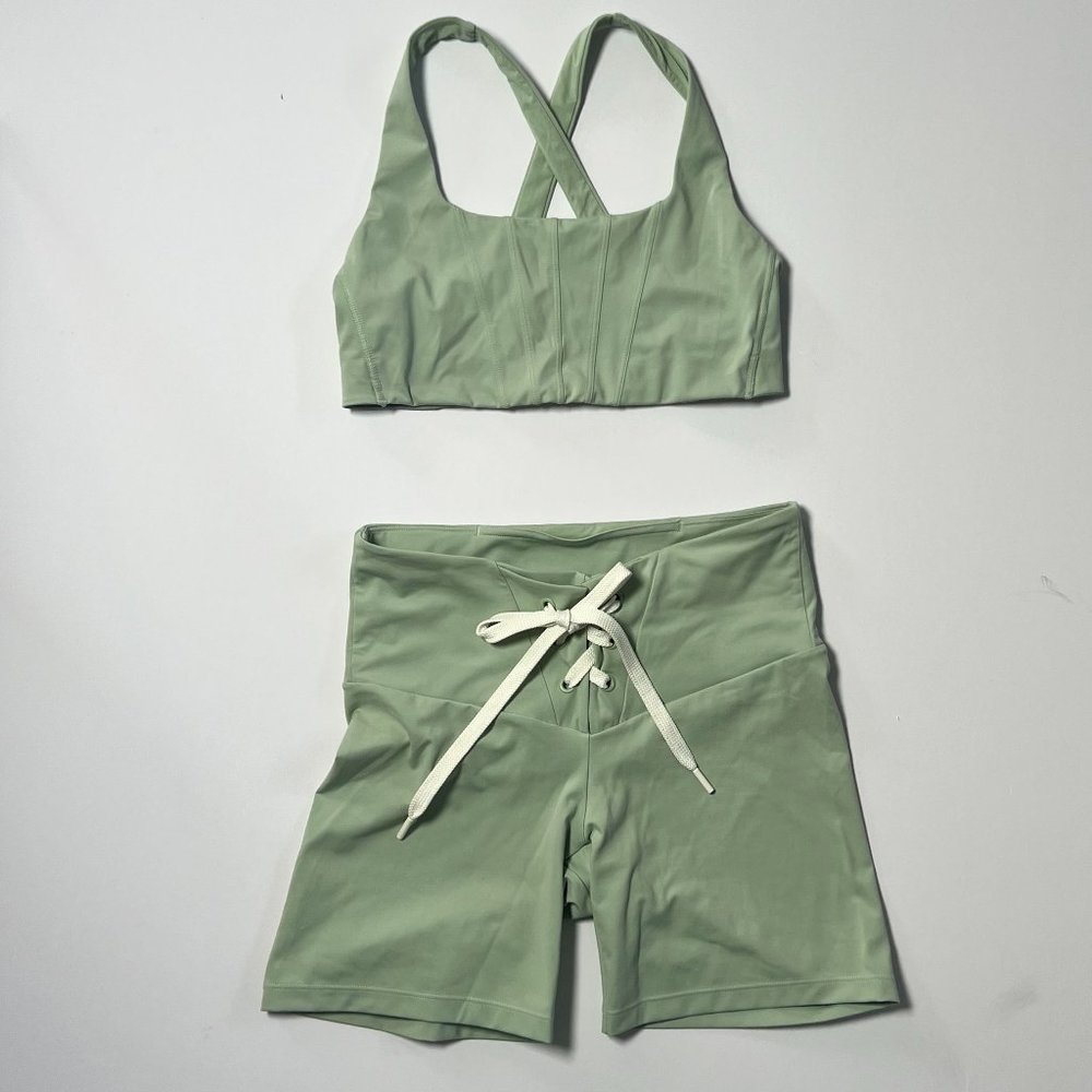 New Balance x Staud  limited edition Workout set